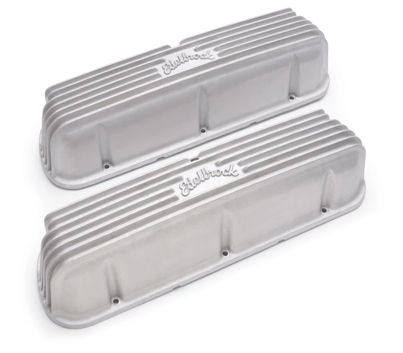 Edelbrock Ventildeckel Classic Series Ford 1962-95 221 351W V8 Satin