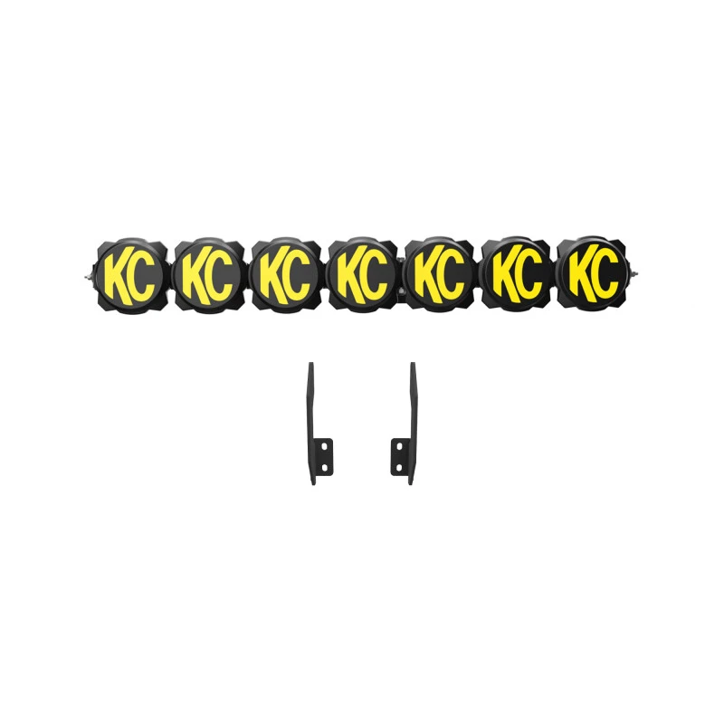KC HiLiTES 11-16 Ford Super Duty Gravity LED Pro6 7-Lichtleiste Kit - Front Stoßfänger