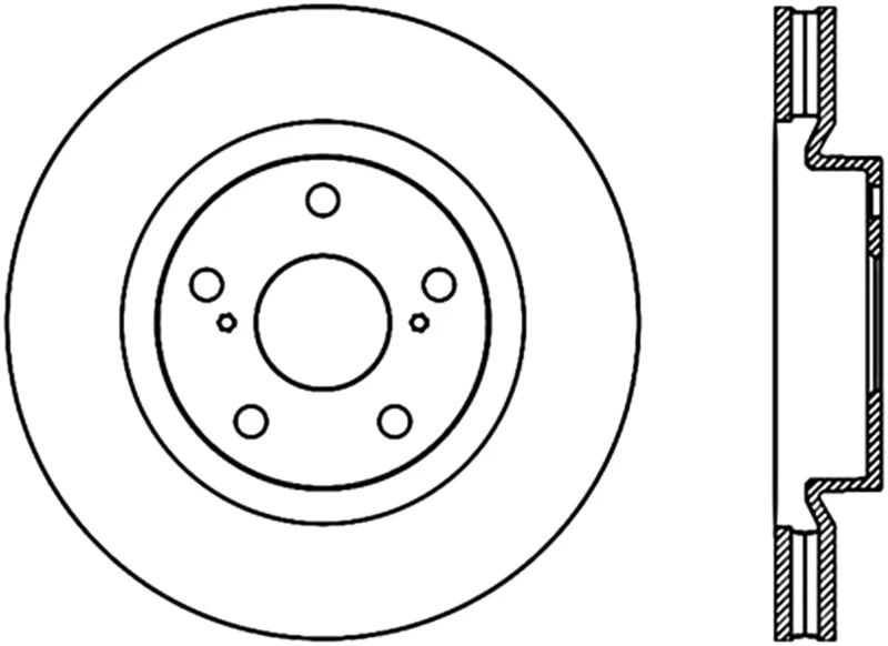 stoptech_126.44146CSL-6794f9648af85 StopTech Power Slot 07-13 Lexus ES250/300/330/350 / 11-13 Scion tC Slotted Left Fr CRYO-STOP Rotor