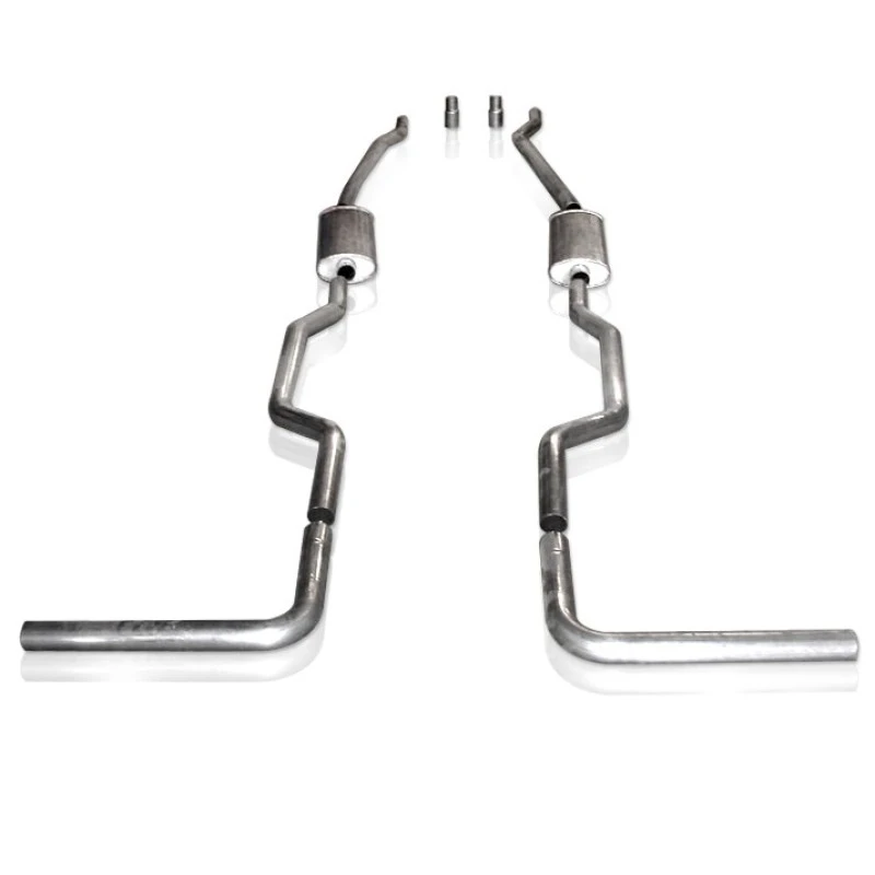 Stainless Works Chevy/GMC Truck 1967-87 Auspuff 2,5-Zoll-Turbo-Schalldämpfer-System