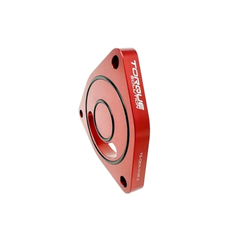 Torque Solution V2 Blow Off BOV Sound Plate (Red)
