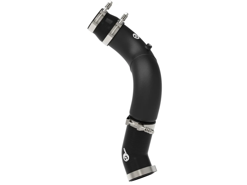 aFe BladeRunner 3-1/2in Aluminum Cold Charge Pipe Black RAM Diesel Trucks 25-26 L6-6.7L (td)