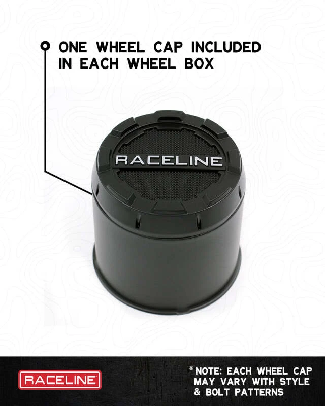 Raceline 950B Gauge 17x8.5in / 6x139.7 BP / 0mm Offset / 106.1mm Bore - Satin Black Wheel