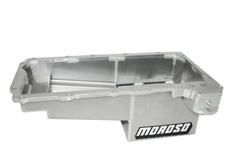 Moroso GM LS Drag Race Baffled Wet Sump 7qt 7.5in Aluminum Ölwanne