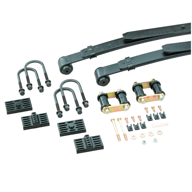 Hotchkis 67-69 GM F-Body 1 1/2 Zoll tiefergelegte Blattfedern mit Schäkel und Hardware