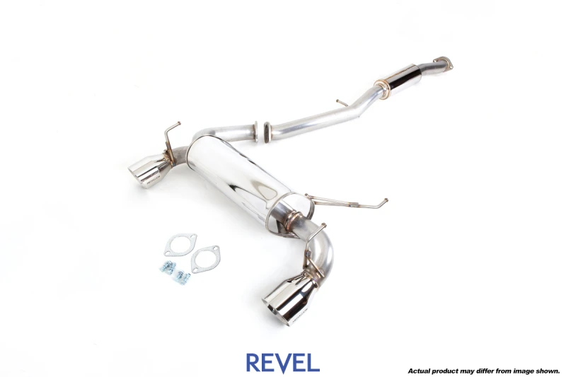 Revel Medallion Touring-S Catback Exhaust - Single Canister/Dual Tip for 03-08 Nissan 350Z