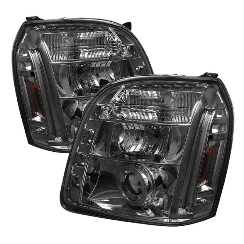 spyder_5029348-6794bf57b6e63 Spyder GMC Yukon 07-14/Yukon Denali 07-14 Projector Headlights LED Halo LED Smke PRO-YD-GY07-HL-SM