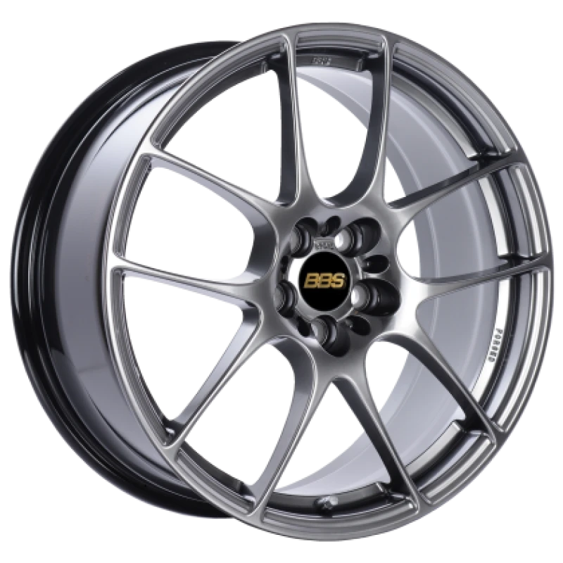 BBS RF 18x8.5 5x112 ET38 Diamond Black Wheel PFS/Clip Required