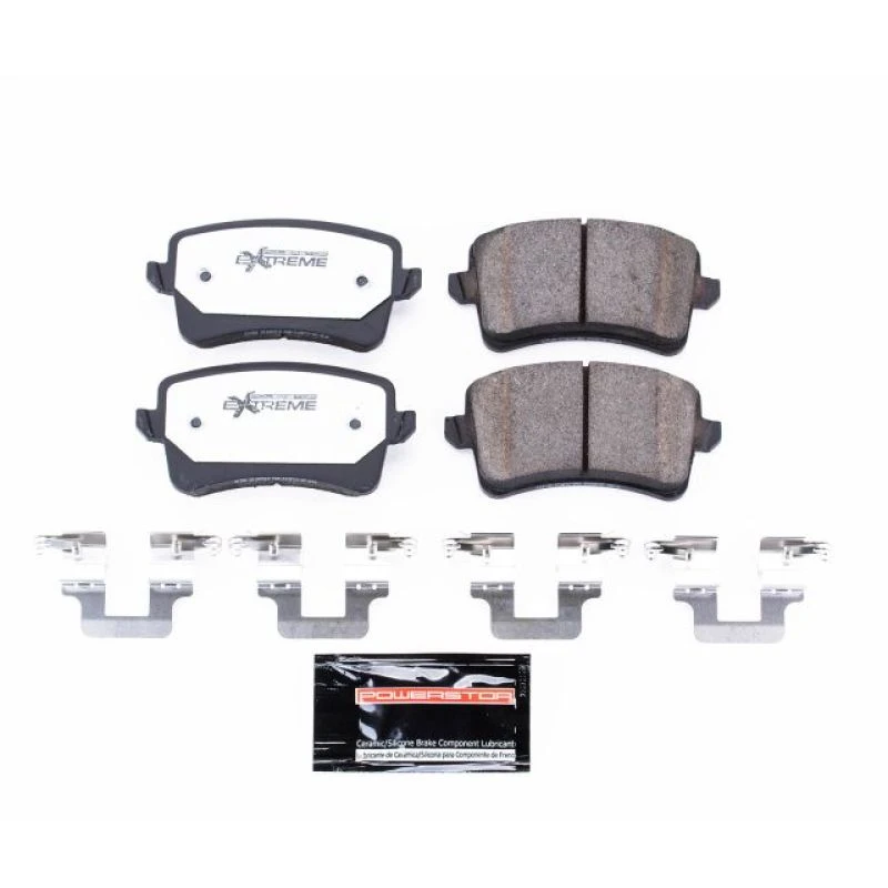 powerstop_Z26-1386-67944dd9c56d3 Power Stop 10-16 Audi A4 Rear Z26 Extreme Street Brake Pads w/Hardware