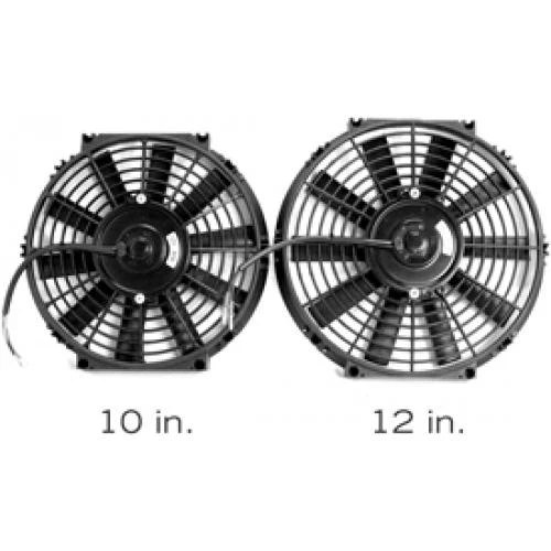 BLOX Racing 12 Zoll Electric Slim Fan - Schwarz