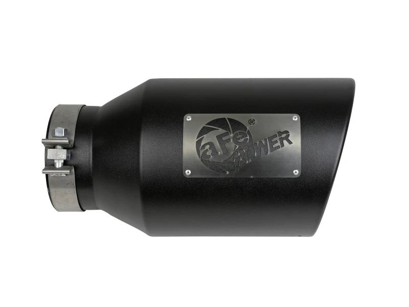 aFe Power Universal 5-Zoll-Einlass 8-Zoll-Auslass MACH Force-XP Klemm-Auspuff-Endstück - Schwarz