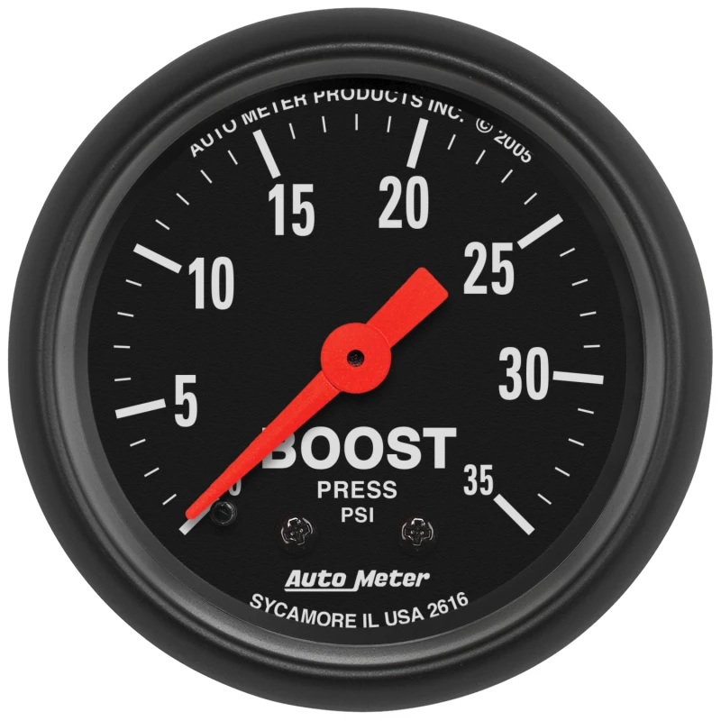 Autometer 01-06 Chevy Silverado 2500 HD A-Pillar Dual Z-Series Gauge Kit Pyrometer / Boost