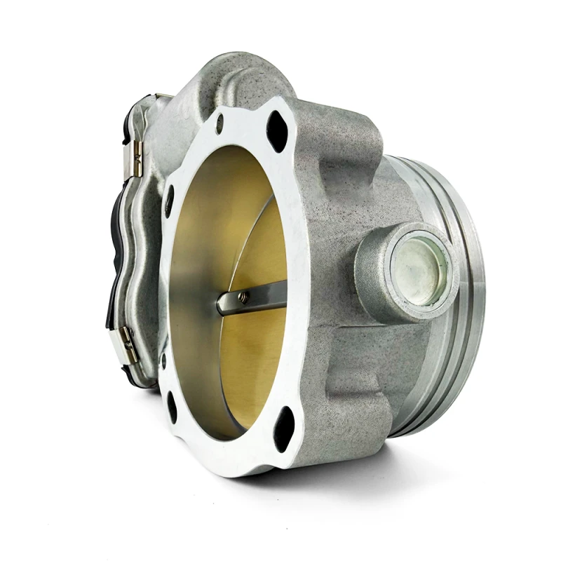 BLOX Racing 87mm Billet Throttle Body - Mustang 5.0 - Silver Anodized