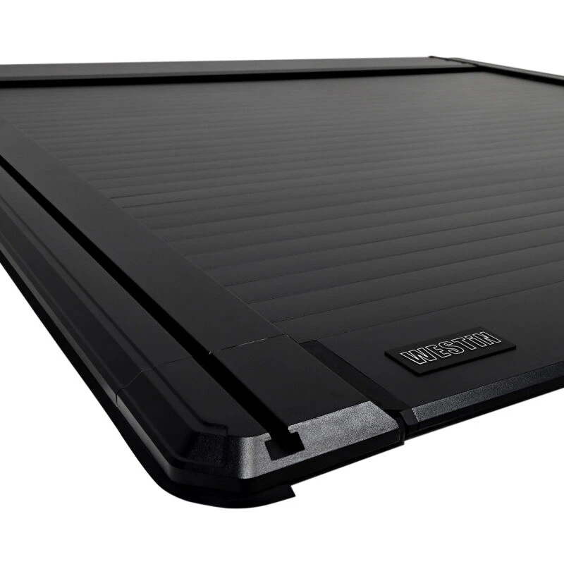 Westin 16-23 Toyota Tacoma 5ft 5in Bed Manual Retractable Tonneau Cover - Black