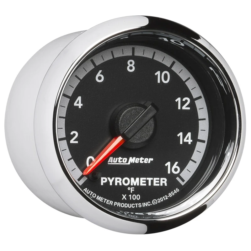 Autometer Gen4 Dodge Factory Match 52,4 mm Voll- Sweep-Elektronik 0-1600 Grad F EGT/Pyrometer Anzeige