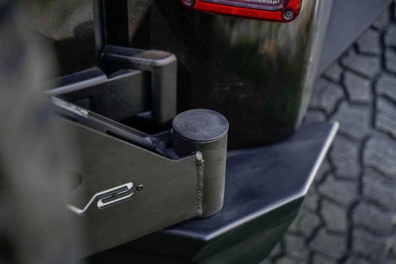 DV8 Offroad Ersatzreifenhalter für MTO Stoßstange für 2007–2018 Jeep Wrangler JK
