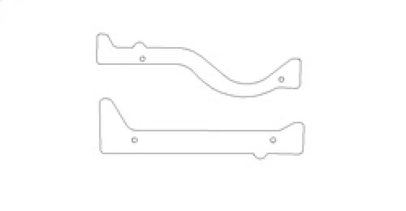 Cometic Chrysler Magnum V8.047in Faser-Einlass-Enddichtungen-Kit - Vorder- und Hintere Querleitungen