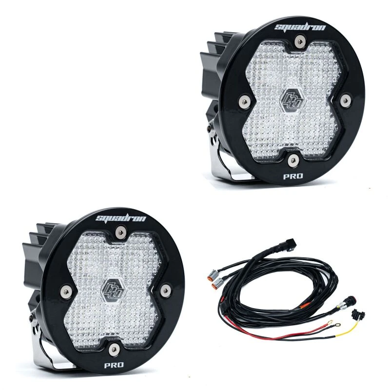 Baja Designs Squadron-R 2.0 Pro LED Work/Scene (Pair)