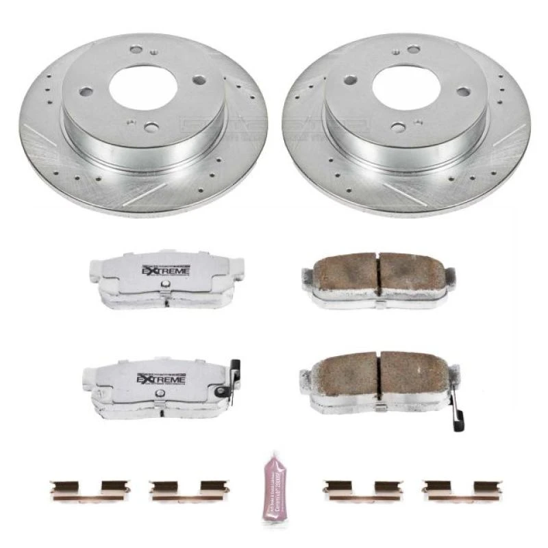 powerstop_K740-26-67945e5b33cf7 Power Stop 91-96 Infiniti G20 Rear Z26 Street Warrior Brake Kit