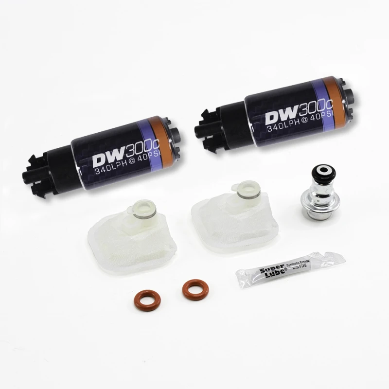 DeatschWerks 09-15 Cadillac CTS-V DW300c (2) 340 LPH In-Tank Fuel Pumps w/ Install Kit