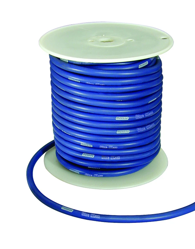 Moroso Ignition Wire Spool - Blue Max - Solid Core - 8mm - 100ft