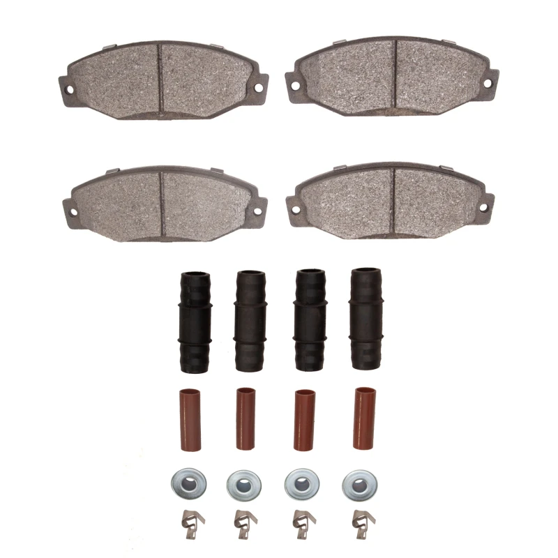 DFC 88-90 Dodge Monaco Front 4000 HybriDynamic Brake Pads and Hardware Kit