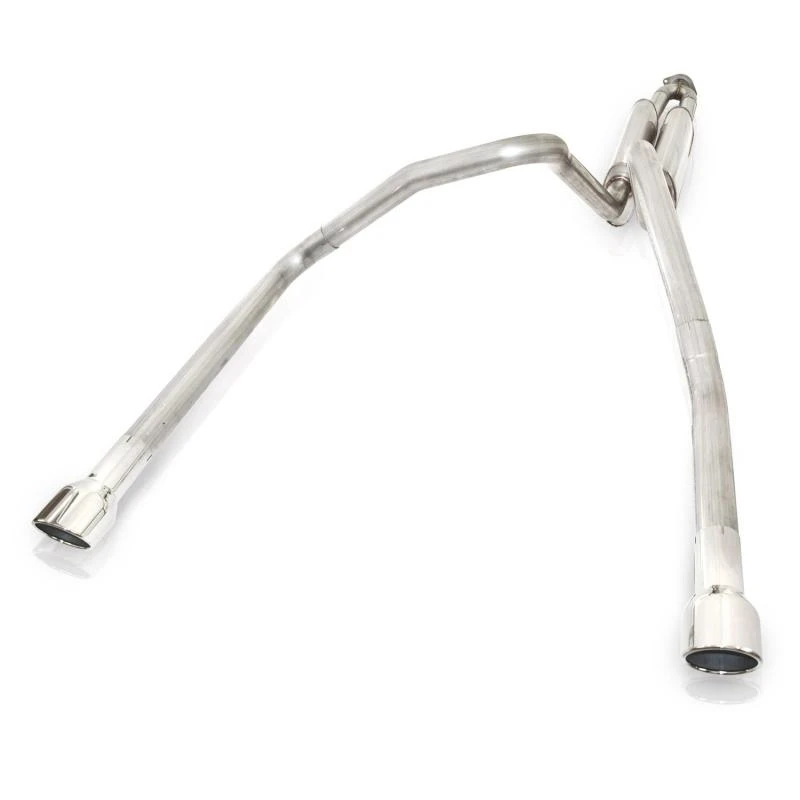 Stainless Works 2006-09 Trailblazer SS 6.0L 2-1/2 Zoll S-Rohr Auspuff X-Rohr Mittel Stoßstange Ausgang
