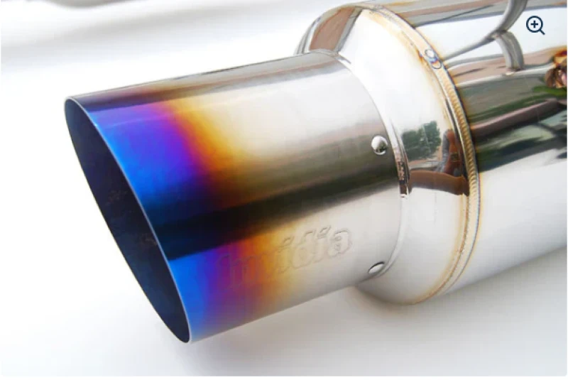 Invidia N1 Cat-Back Auspuffanlage mit Ventil und Titan-Endrohr für 2015–2018 Ford Focus RS