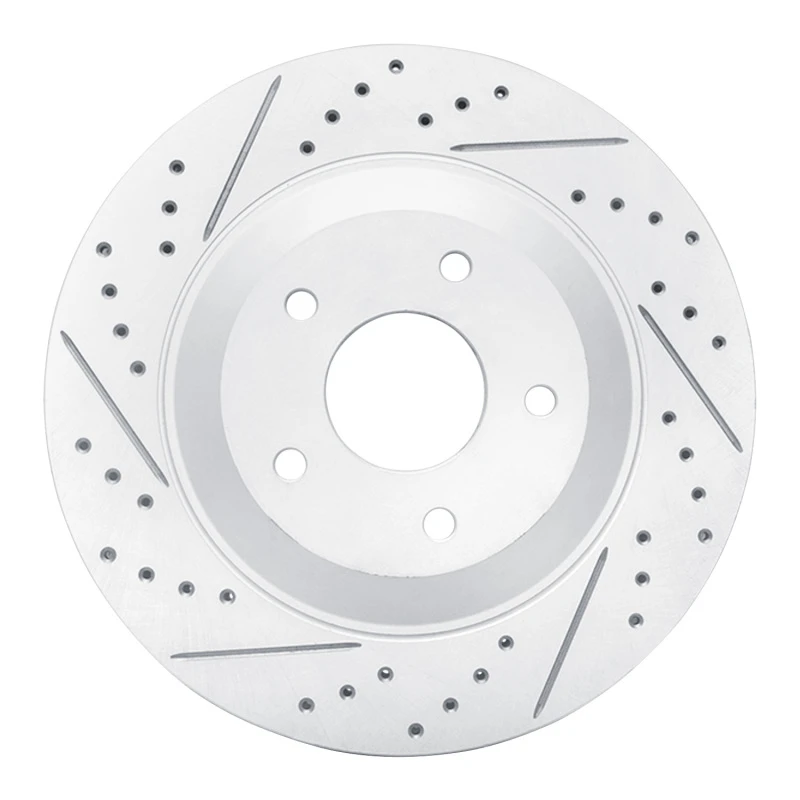 DFC 97-09 Cadillac Xlr Right Front Drilled & Slotted Geoperformance Rotor