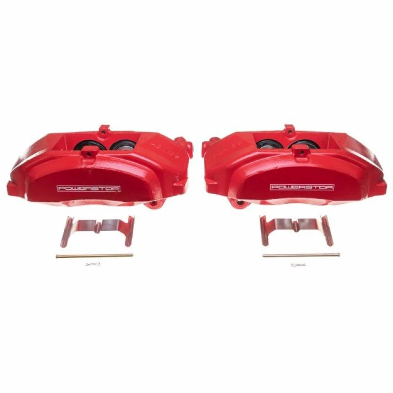 powerstop_S3336-67944d73db5de Power Stop 16-17 Lexus GS200t Front Red Calipers w/o Brackets - Pair