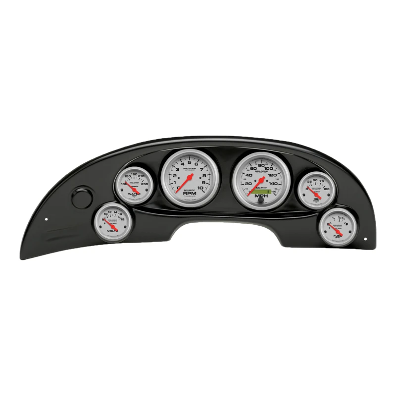 Autometer Ultra-Lite Direct Fit Dash Kit 94-04 Ford Mustang (2 x 3-3/8in. / 4 x 2-1/16in.)