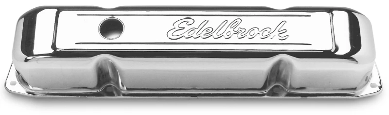 Edelbrock Ventildeckel Signature Series Chrysler 1958-1979 361-440 V8 Chrom