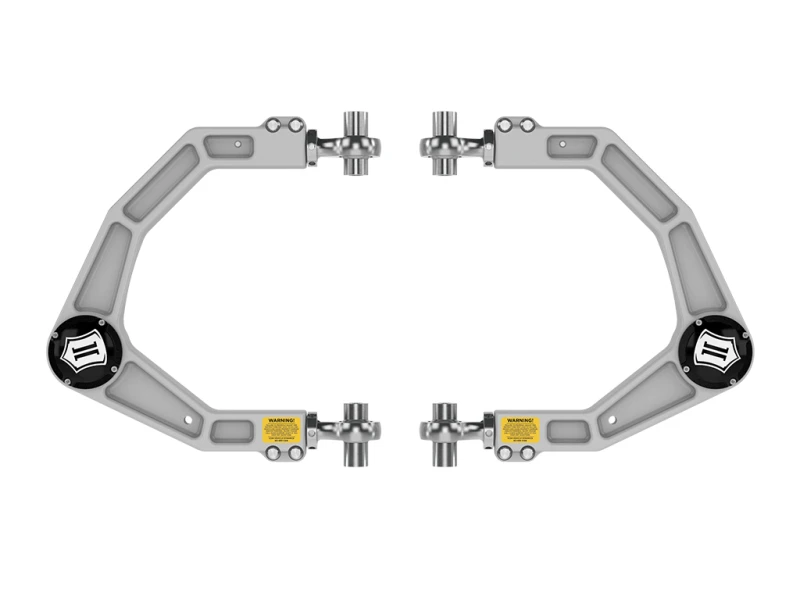 Icon Ford F-150 Raptor Billet Oberes Kontrollarm-Kit mit Delta Joint Pro