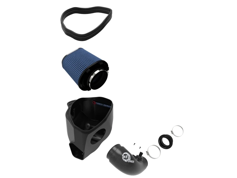 aFe 19-22 BMW Z4 30i L4-2.0L (t) Track-Series-Karbon-Luftansaugsystem mit Pro 5R-Filter