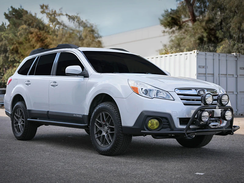 aFe POWER 20-23 Subaru Outback H4 2.4L (t) / H4 2.5L Terra Guard Frontstoßstange mit Winch-Montage - Schwarz