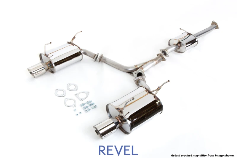 Revel Medallion Touring-S Catback Exhaust - Dual Muffler for 00-05 Honda S2000