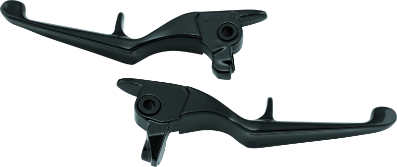 Kuryakyn Trigger Lever Set für 2017-2023 Harley Touring in Hochglanz Schwarz
