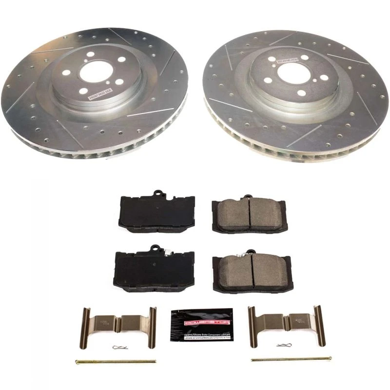 powerstop_K8418-67945cafc24da Power Stop 13-19 Lexus GS350 Front Z23 Evolution Sport Brake Kit
