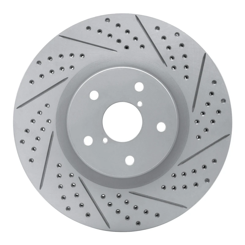 DFC 05-20 Subaru WRX Front Right Drilled & Slotted Geoperformance Rotor
