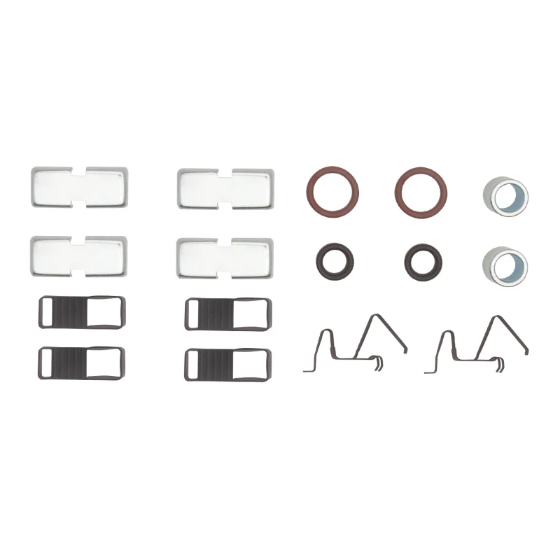 DFC 80-82 Chevrolet Chevette Front 5000 Advanced Semi Metallic Brake Pads and Hardware Kit