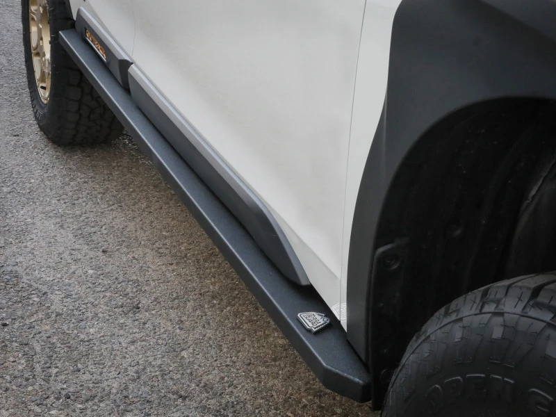 aFe POWER 20-23 Subaru Outback H4 2.4L (t) / H4 2.5L Terra Guard Trail Steps - Schwarz
