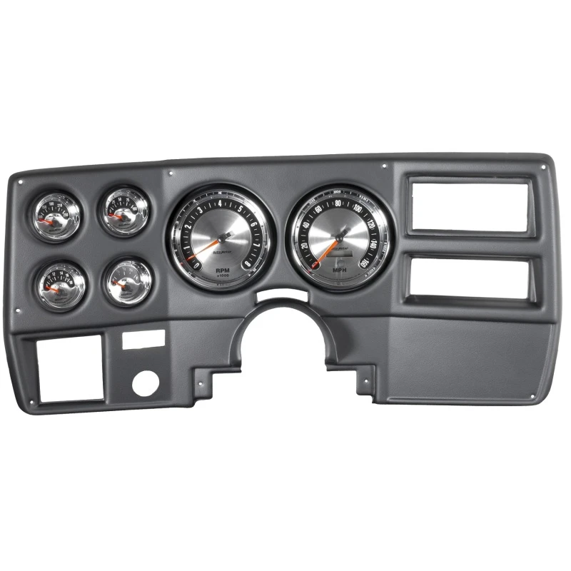 Autometer American Muscle Anzeige-Kit 6-teilig für Chevy Truck/Suburban 73-83 Tach/Mph/Kraftstoff/Öldruck/Wassertemp/Volt