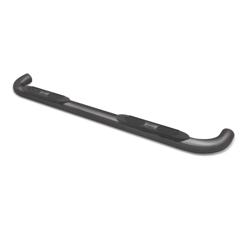 Lund 01-13 Chevy Silverado 1500 Crew Cab (Körpermontage) 4 Zoll Oval gebogene Stahl Nerf Bars - Schwarz