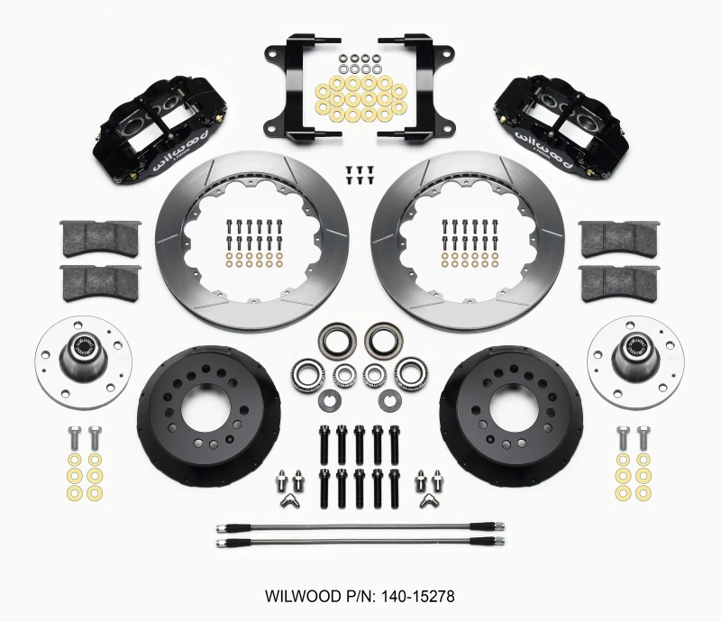 Wilwood Narrow Superlite 6R Vorderes Naben-Kit 12,88 Zoll 82-92 Camaro/Firebird