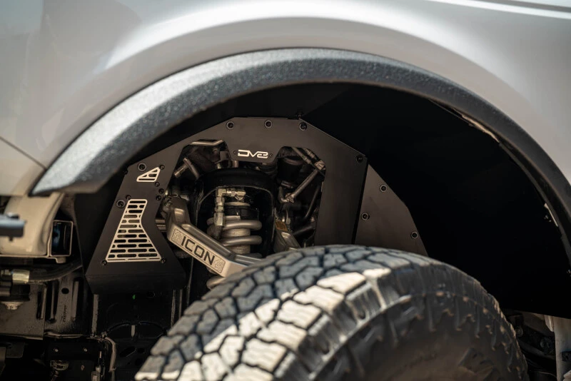 DV8 Offroad 21-25 Ford Bronco Addictive Desert Designs Front Inner Fender Liners