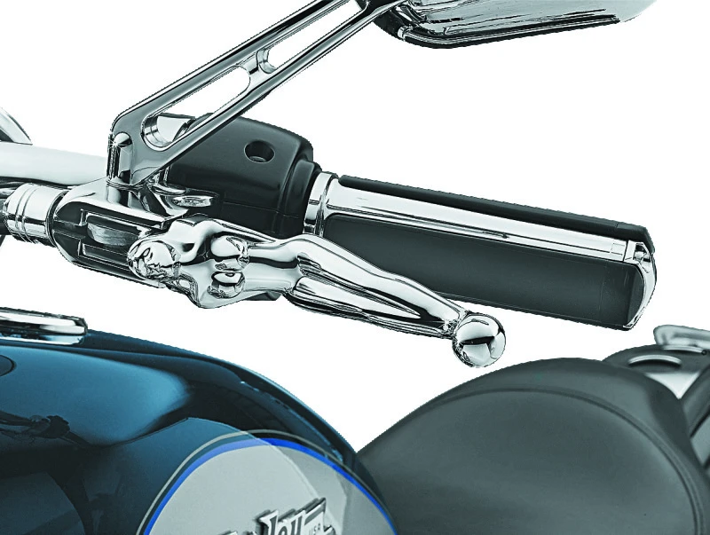 Kuryakyn Silhouette Hebel für Harley Modelle mit Kabelkupplung