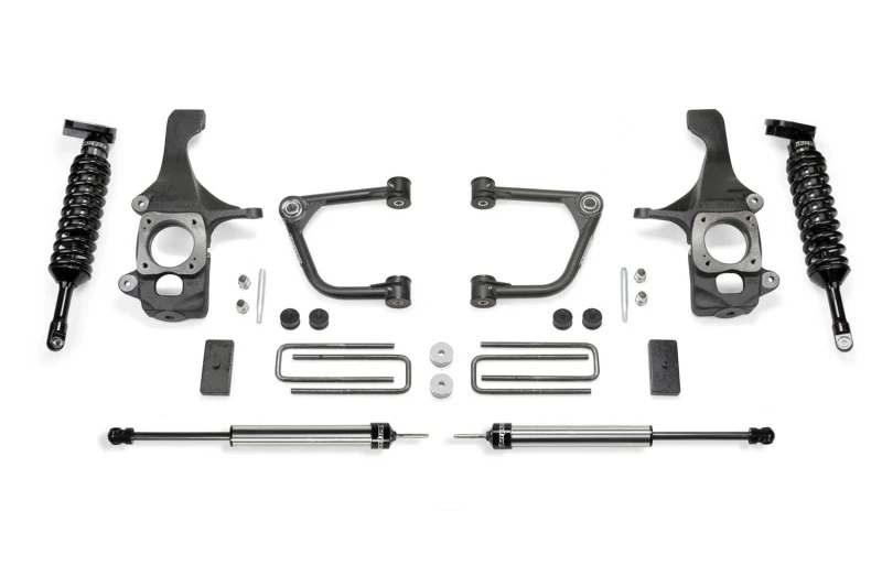 Fabtech 16-19 Toyota Tundra 4WD Trd Pro 2-Zoll-UCA-Kit mit Uniballs und Dlss 2,5C/O und Rr Dlss
