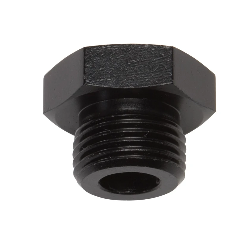 Russell Performance -6 AN Gerader Stecker (Schwarz)