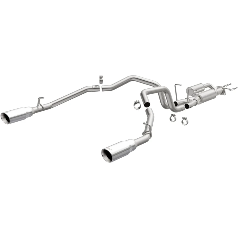 Magnaflow SPEQ Series Poliertes Cat-Back Performance Auspuffsystem für 25+ Ram 1500 I6 3.0L
