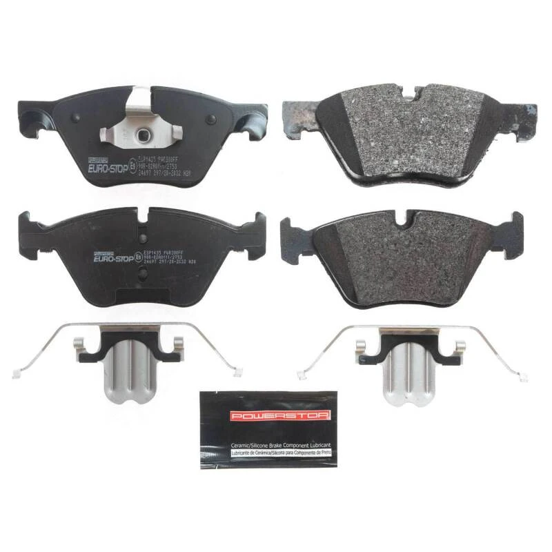Power Stop 12-16 BMW 528i xDrive Euro-Stop ECE-R90 Front Brake Pads